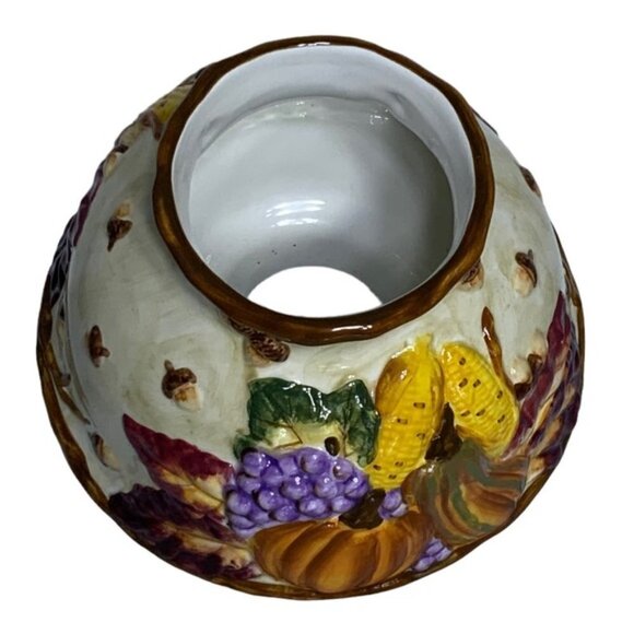 Salt City Emporium Jar Candle Lamp Shade Autumn Fall Harvest Thanksgiving Large - Picture 3 of 14